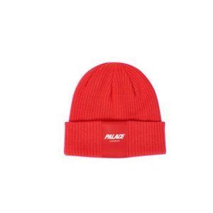 Palace Red Beanie